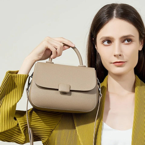 Premium Genuine Leather Crossbody Bag