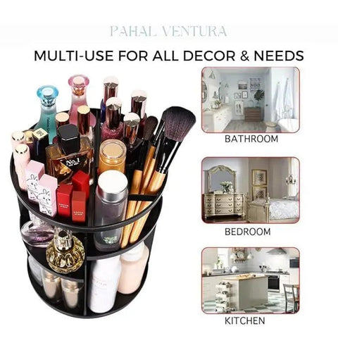 Rotating Cosmetic Organizer