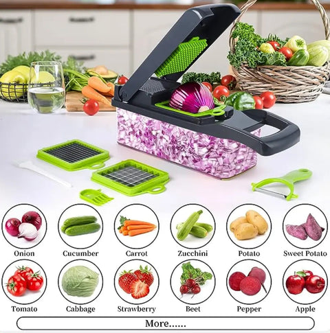 Multi-Function Vegetable Cutter, Chopper & Slicer